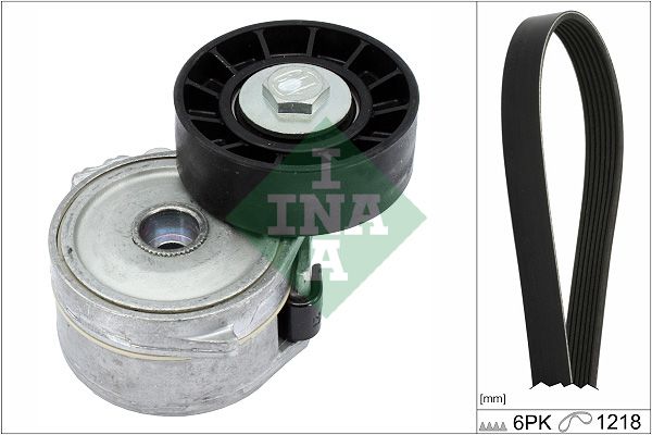 Комплект поліклинових ременів SCHAEFFLER INA 529010510 - zapix