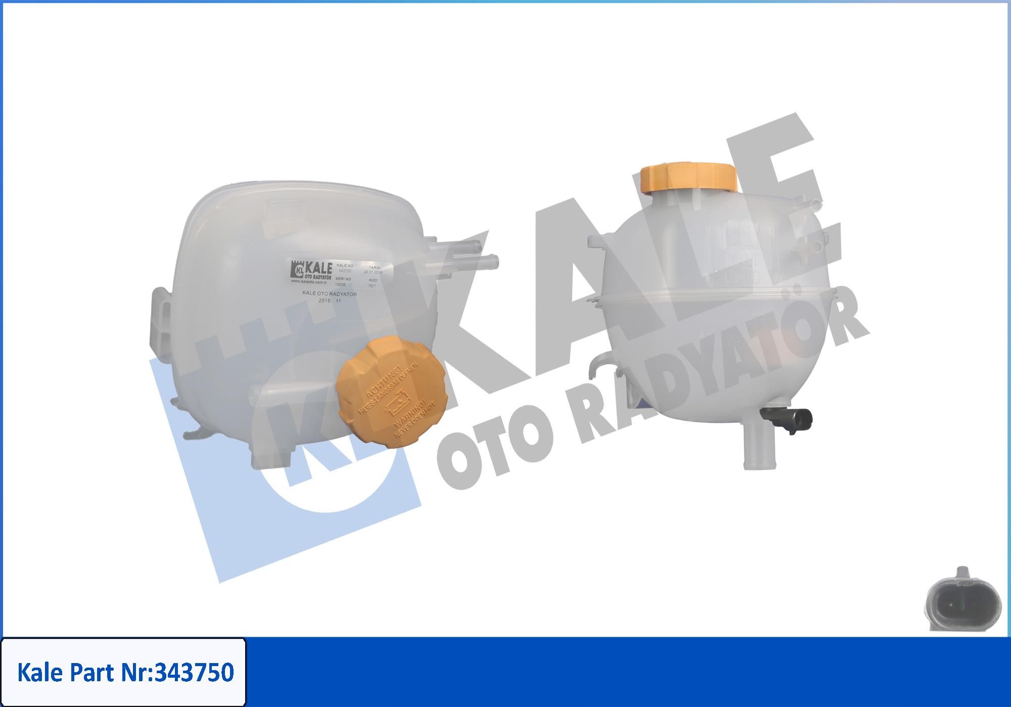Розширювальний бачок KALE OTO RADYATÖR 343750 - zapix