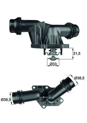 Термостат MAHLE TI2585 - zapix
