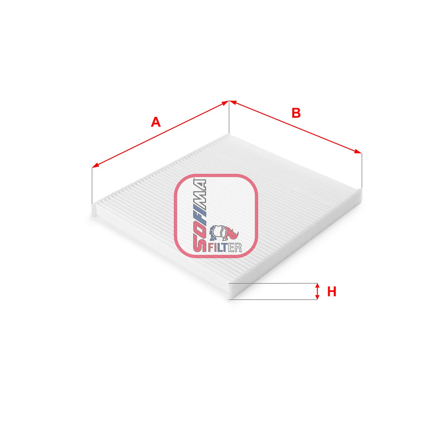 Фільтр салону SOFIMA S3112C - zapix