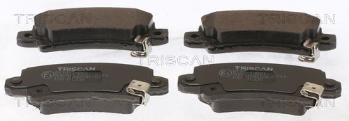 Гальмівні колодки дискові TRISCAN 811013031 - zapix