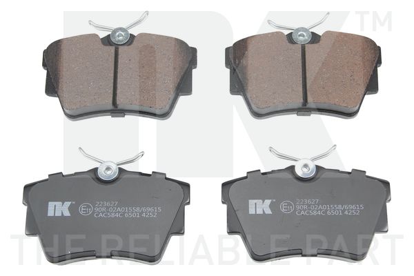 Гальмівні колодки дискові NK 223627 - zapix