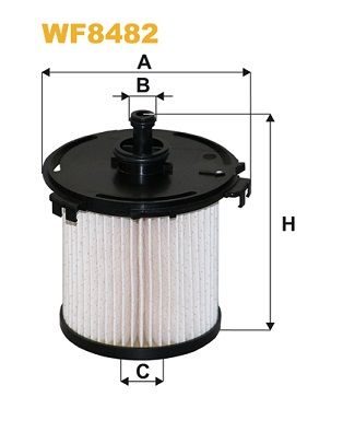 Паливний фільтр WIX FILTERS WF8482 - zapix