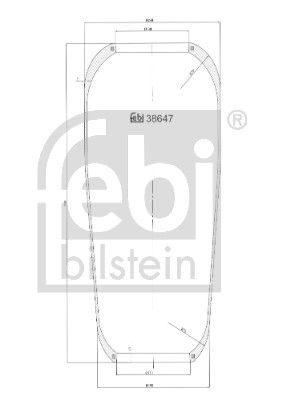 Пневматична підвіска FEBI BILSTEIN 38647 - zapix