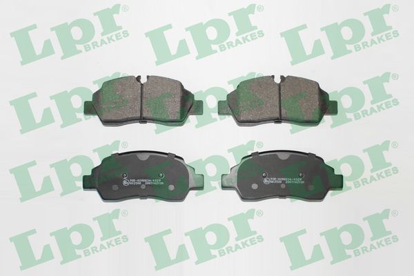 Гальмівні колодки дискові LPR 05P2130 - zapix