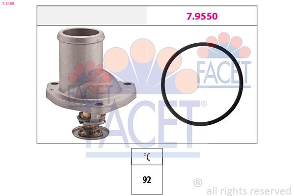 Термостат FACET 78188 - zapix