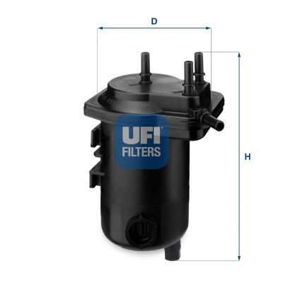 Паливний фільтр UFI 2401300 - zapix