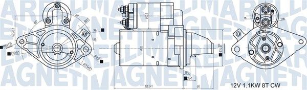 Стартер MAGNETI MARELLI 063721407010 - zapix
