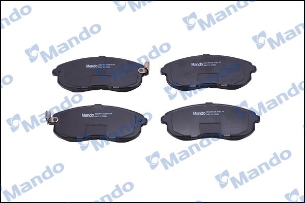 Гальмівні колодки дискові MANDO MPS01NS - zapix