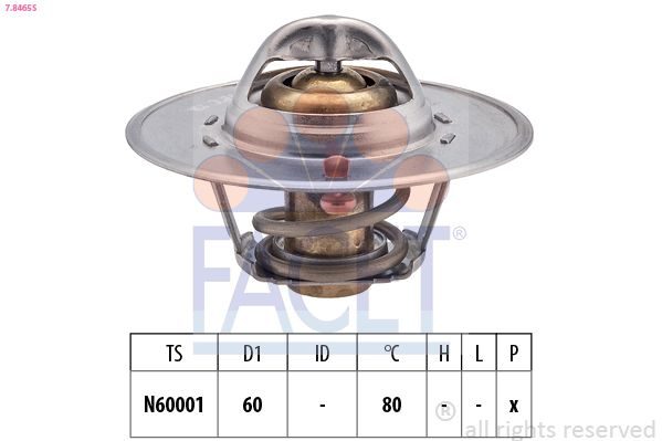 Термостат FACET 78465S - zapix