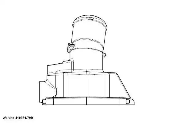 Термостат BORGWARNER (WAHLER) 41008179D - zapix