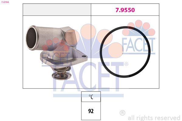 Термостат FACET 78194 - zapix