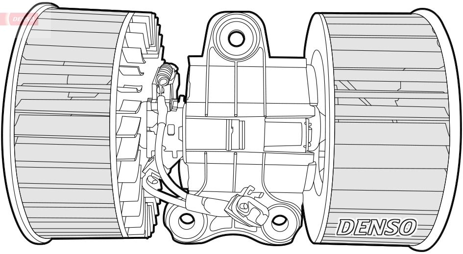 Вентилятор салону DENSO DEA05004 - zapix