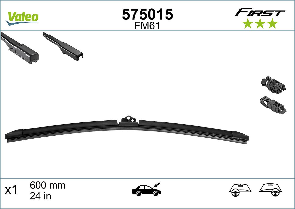 Щітка склоочисника VALEO 575015 - zapix