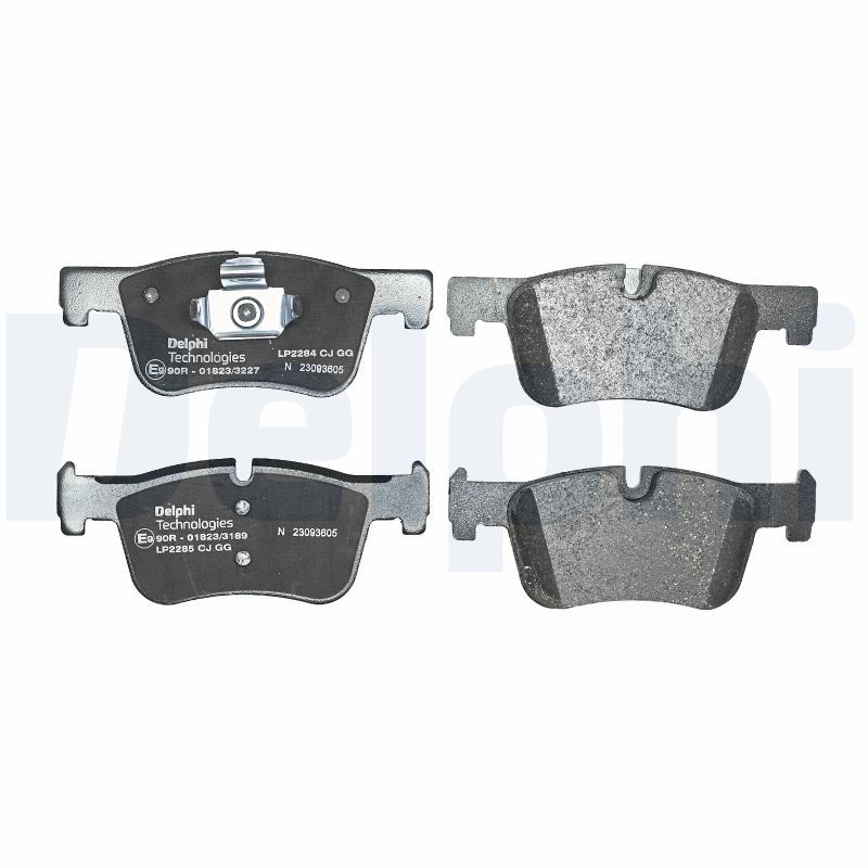 Гальмівні колодки дискові DELPHI LP2285 - zapix