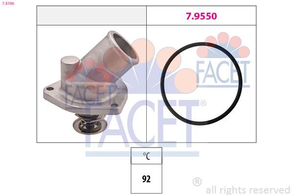 Термостат FACET 78196 - zapix