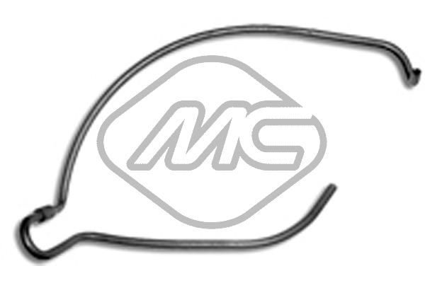 Патрубок системи охолодження METALCAUCHO 08603 - zapix