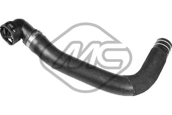 Патрубок системи охолодження METALCAUCHO 09365 - zapix