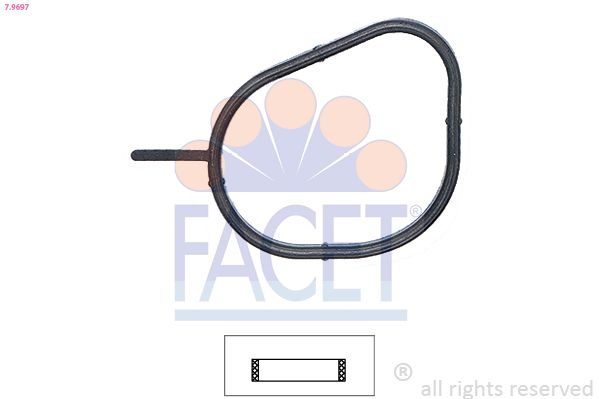 Прокладка термостата FACET 79697 - zapix