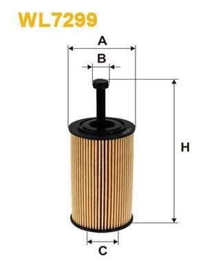 Оливний фільтр WIX FILTERS WL7299 - zapix