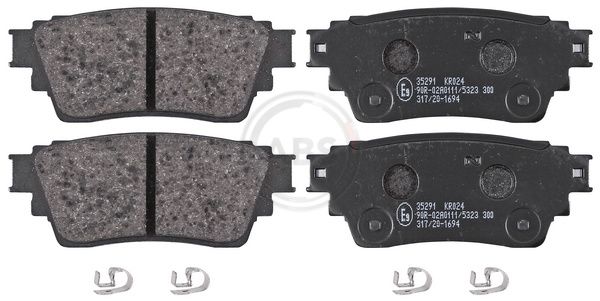 Тормозные колодки дисковые A.B.S. 35291