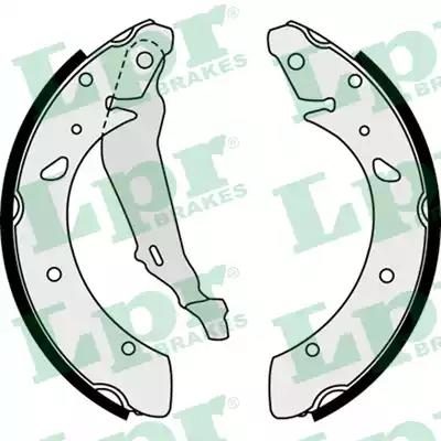 Гальмівні колодки ручника (барабанні) LPR 08390 - zapix