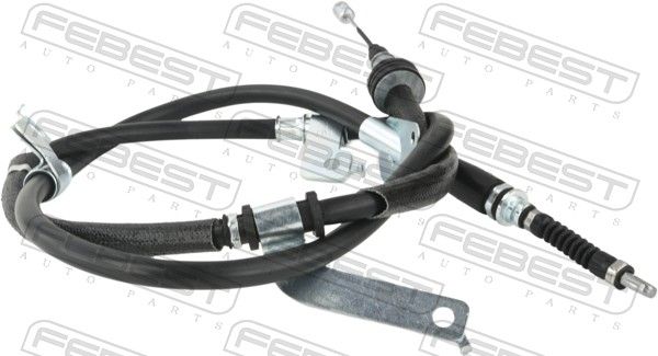 Трос ручного гальма FEBEST 12100D7RH - zapix
