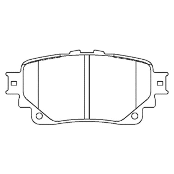 Гальмівні колодки дискові CTR GK1530 - zapix