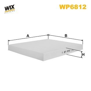 Фільтр салону WIX FILTERS WP6812 - zapix
