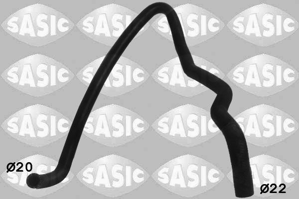 Патрубок системи охолодження SASIC 3406144 - zapix