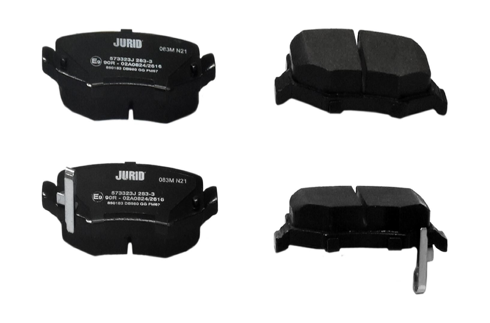 Гальмівні колодки дискові JURID 573323J - zapix