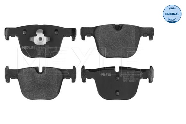 Гальмівні колодки дискові MEYLE 0252551417 - zapix