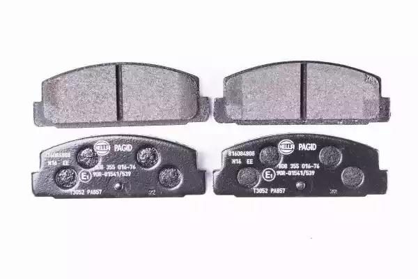 Гальмівні колодки дискові HELLA PAGID 8DB355016761 - zapix