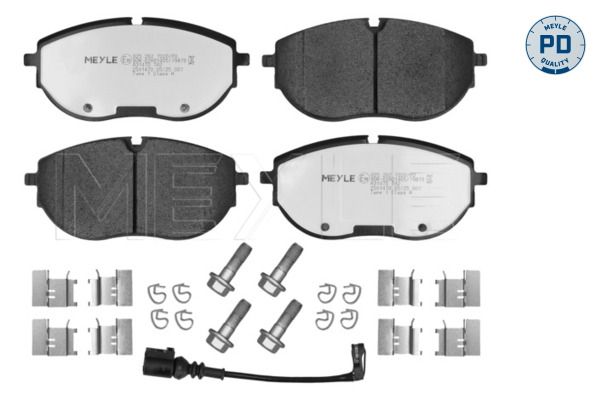 Гальмівні колодки дискові MEYLE 0252627020PD - zapix