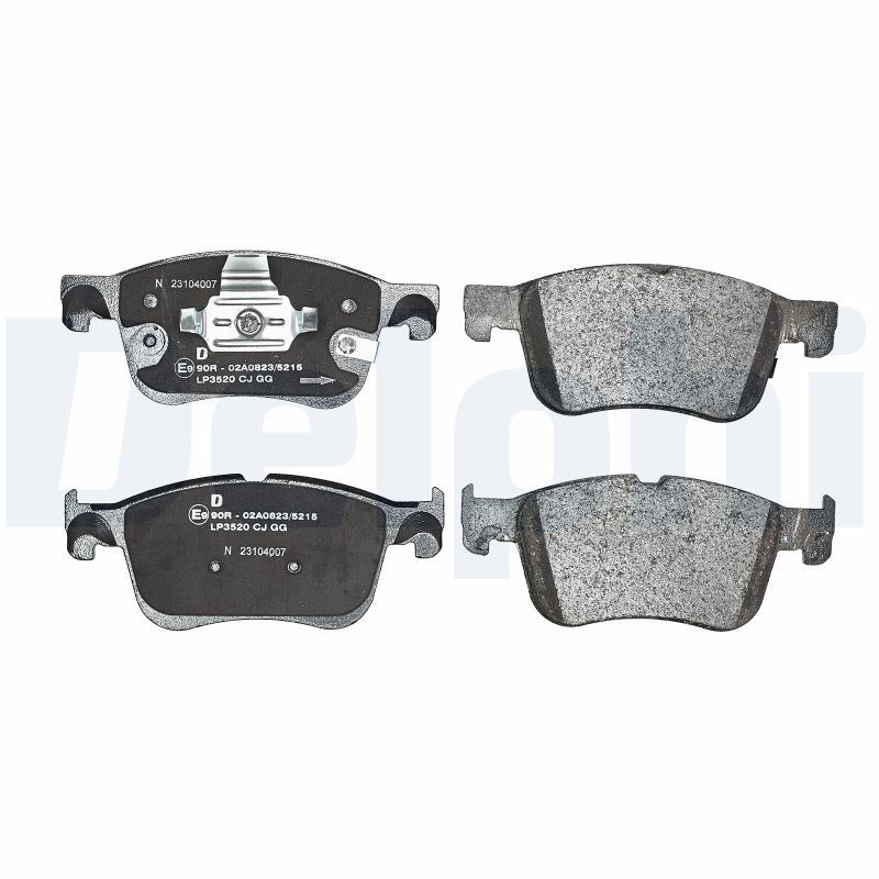 Гальмівні колодки дискові DELPHI LP3520 - zapix