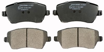 Гальмівні колодки дискові DENCKERMANN B110927 - zapix