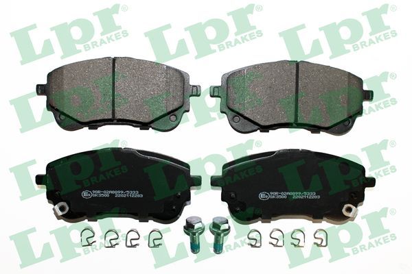 Гальмівні колодки дискові LPR 05P2203 - zapix