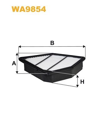 Воздушный фильтр WIX FILTERS WA9854