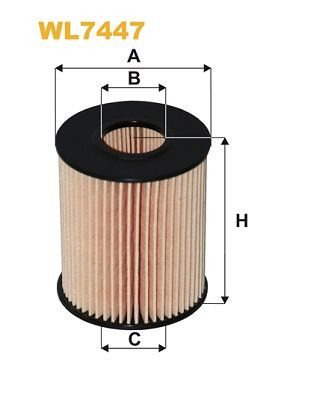Оливний фільтр WIX FILTERS WL7447
