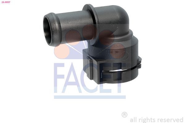 Фланець системи охолодження FACET 260007 - zapix