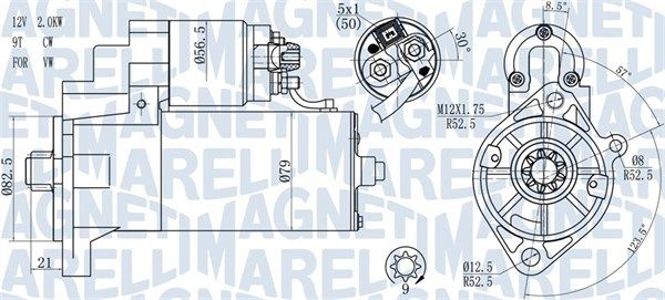 Стартер MAGNETI MARELLI 063721187010 - zapix