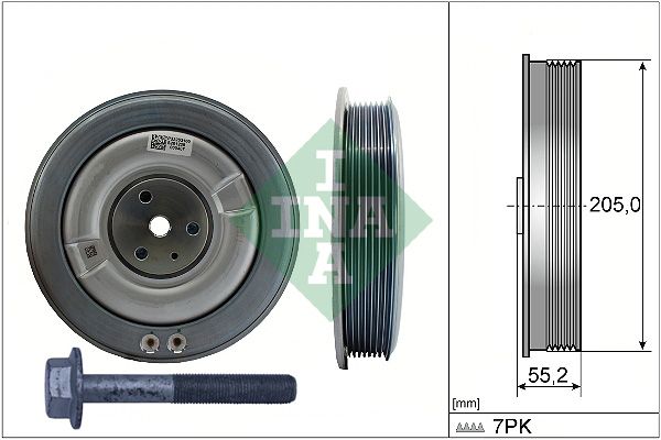 Шків колінвалу SCHAEFFLER INA 544050620 - zapix