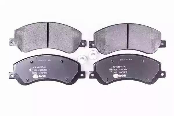 Гальмівні колодки дискові HELLA PAGID 8DB355015401 - zapix