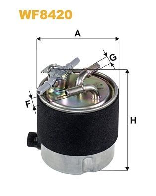 Паливний фільтр WIX FILTERS WF8420