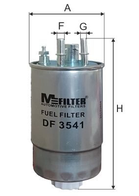 Паливний фільтр MFILTER DF3541 - zapix