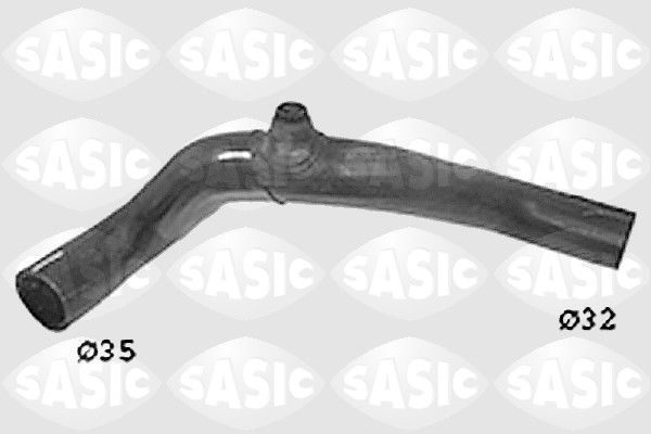 Патрубок системи охолодження SASIC SWH4334 - zapix
