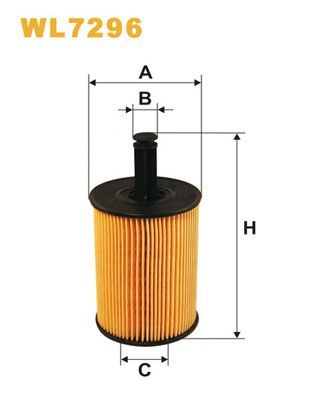 Оливний фільтр WIX FILTERS WL7296 - zapix