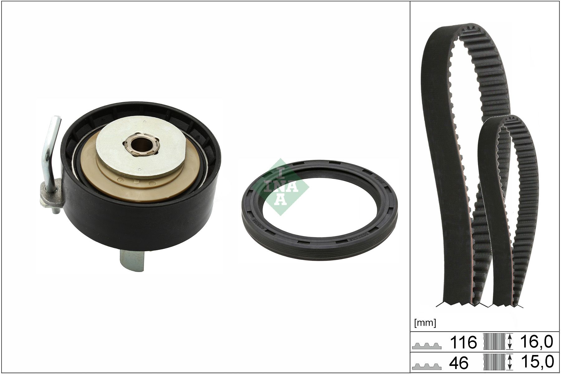 Комплект ременя ГРМ SCHAEFFLER INA 530096010 - zapix