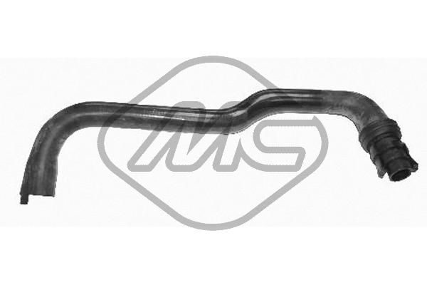 Патрубок системи охолодження METALCAUCHO 08998 - zapix
