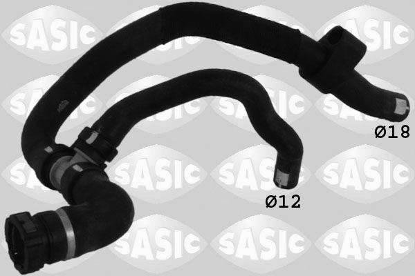 Патрубок системи охолодження SASIC 3404117 - zapix